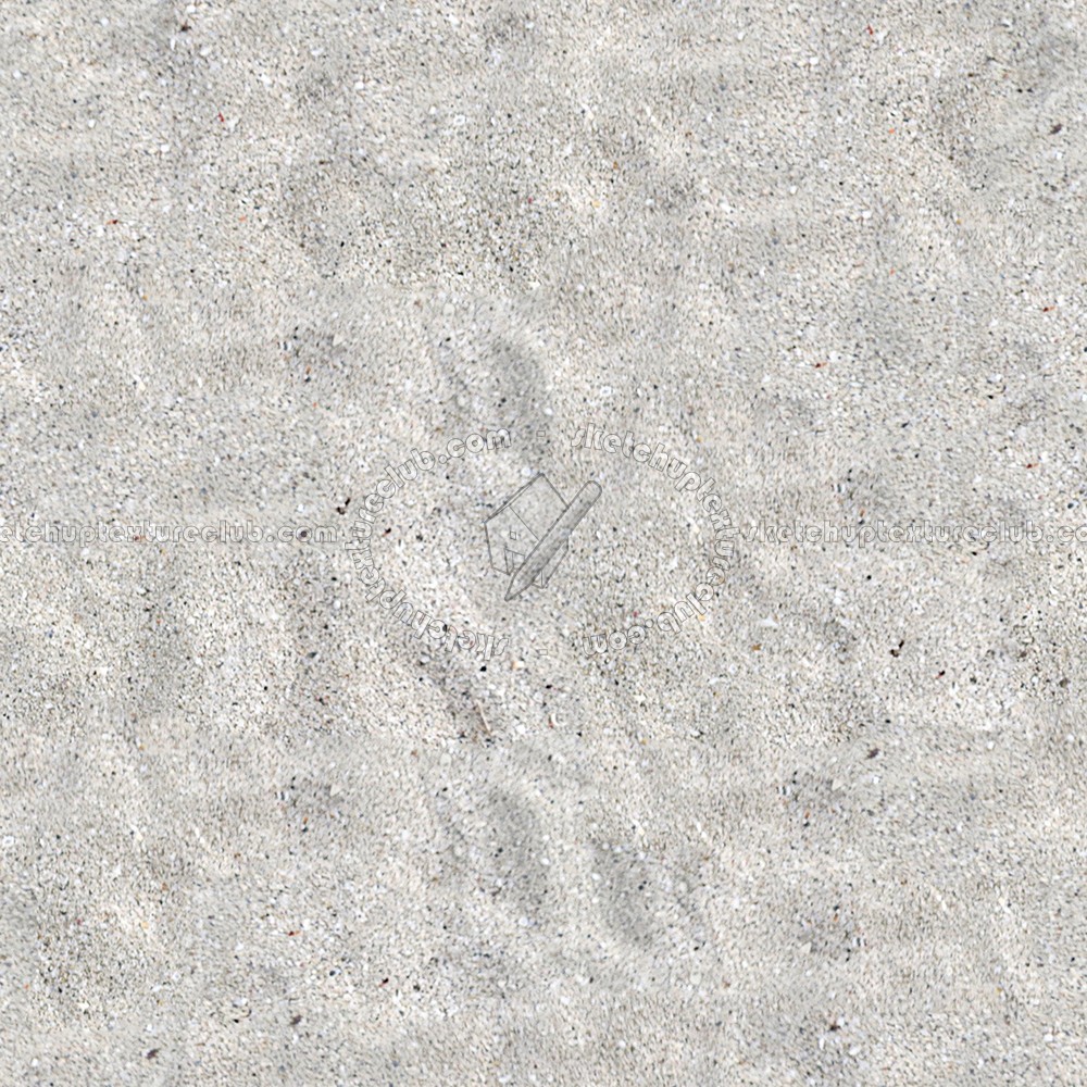 Seamless White Beach Sand Texture