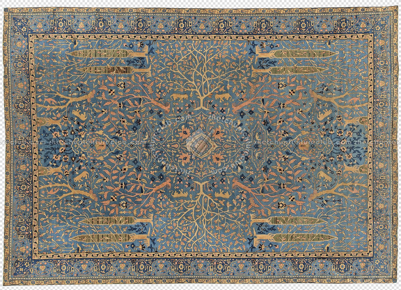 Textures   -   MATERIALS   -   RUGS   -   Persian &amp; Oriental rugs  - Cut out persian rug texture 20117