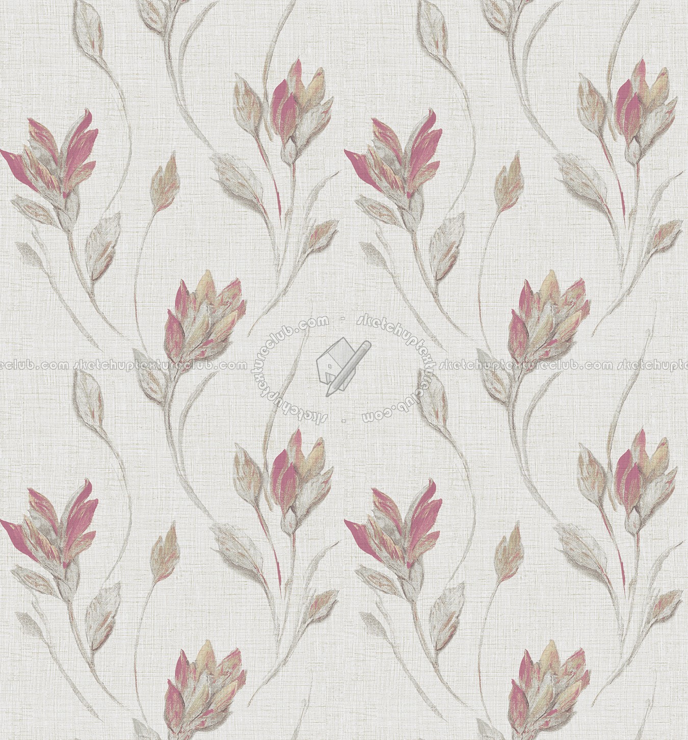 Textures   -   MATERIALS   -   WALLPAPER   -   Parato Italy   -   Immagina  - Flower wallpaper immagina by parato texture seamless 11374 (seamless)