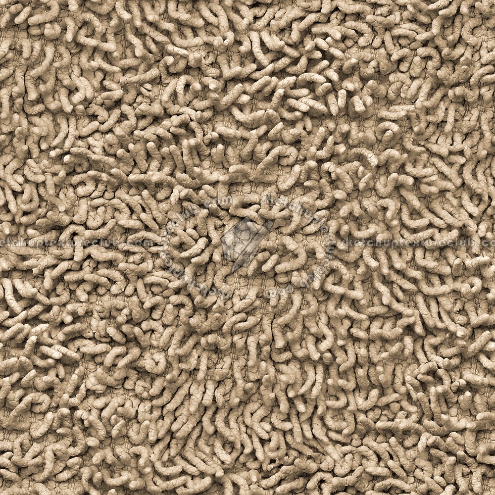 Textures - MATERIALS - CARPETING - Brown tones - Light brown carpeting texture seamless 16528 (seamless)