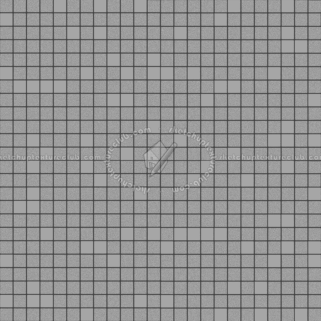 Textures   -   ARCHITECTURE   -   TILES INTERIOR   -   Mosaico   -   Pool tiles  - Mosaico pool tiles texture seamless 15681 - Bump