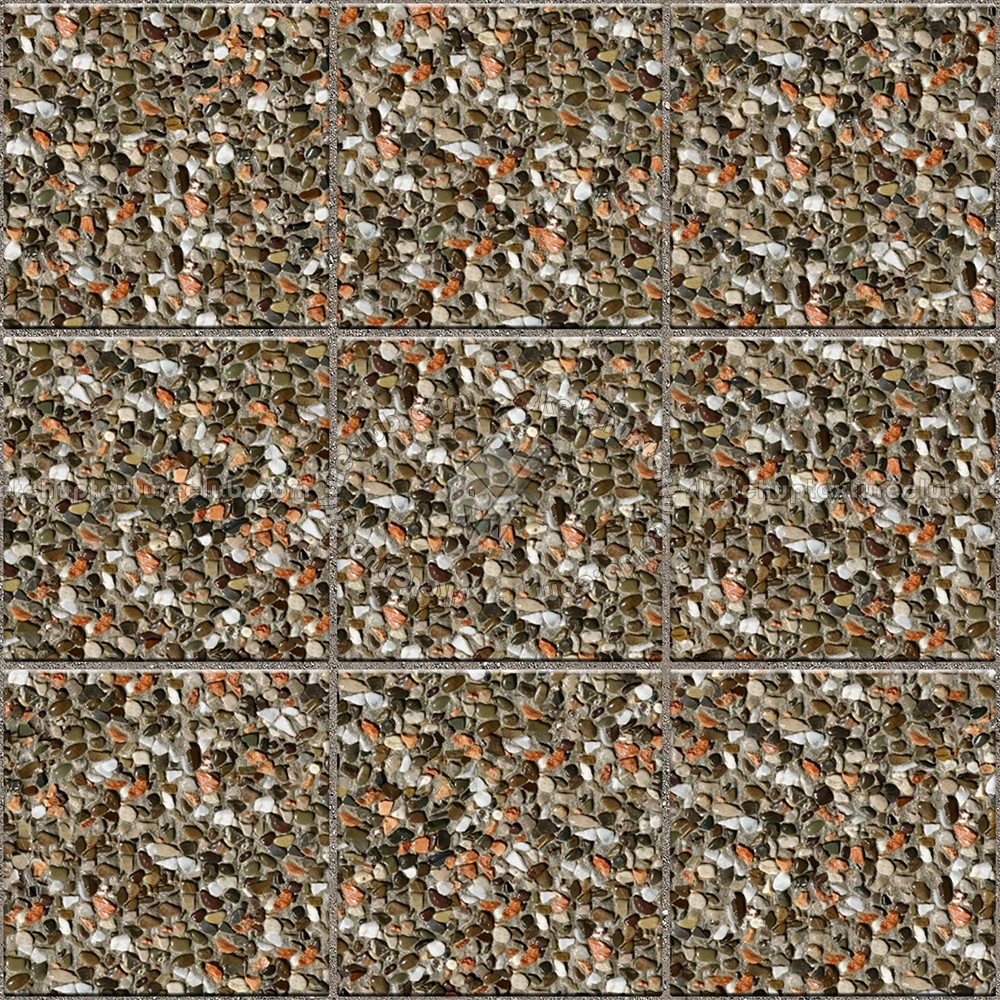 Textures   -   ARCHITECTURE   -   PAVING OUTDOOR   -   Washed gravel  - Washed gravel paving outdoor texture seamless 17853 (seamless)