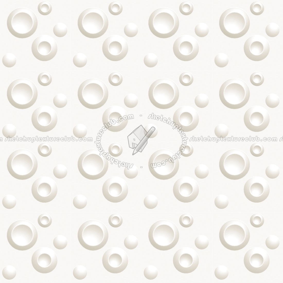 Textures   -   ARCHITECTURE   -   DECORATIVE PANELS   -   3D Wall panels   -   White panels  - White interior 3D wall panel texture seamless 02930 (seamless)