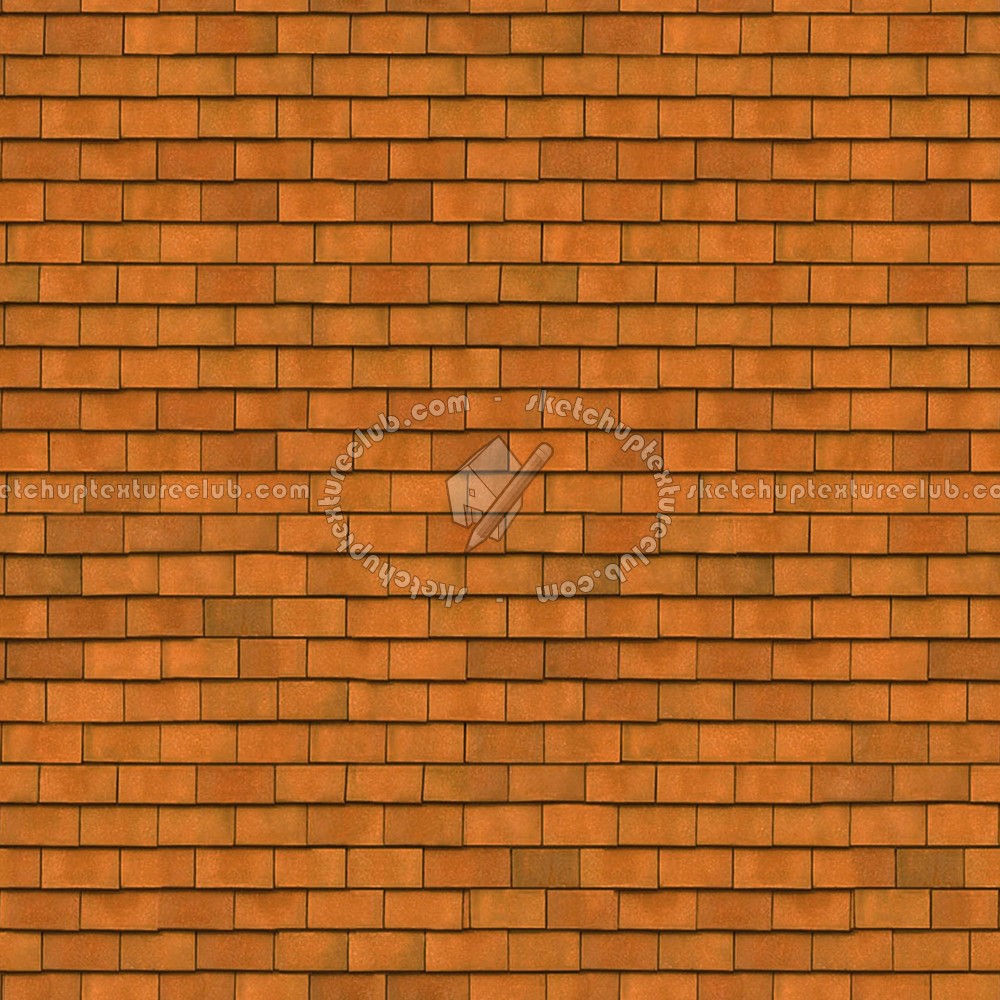 Textures - ARCHITECTURE - ROOFINGS - Flat roofs - Bavent flat clay roof tiles texture seamless 03522 (seamless)