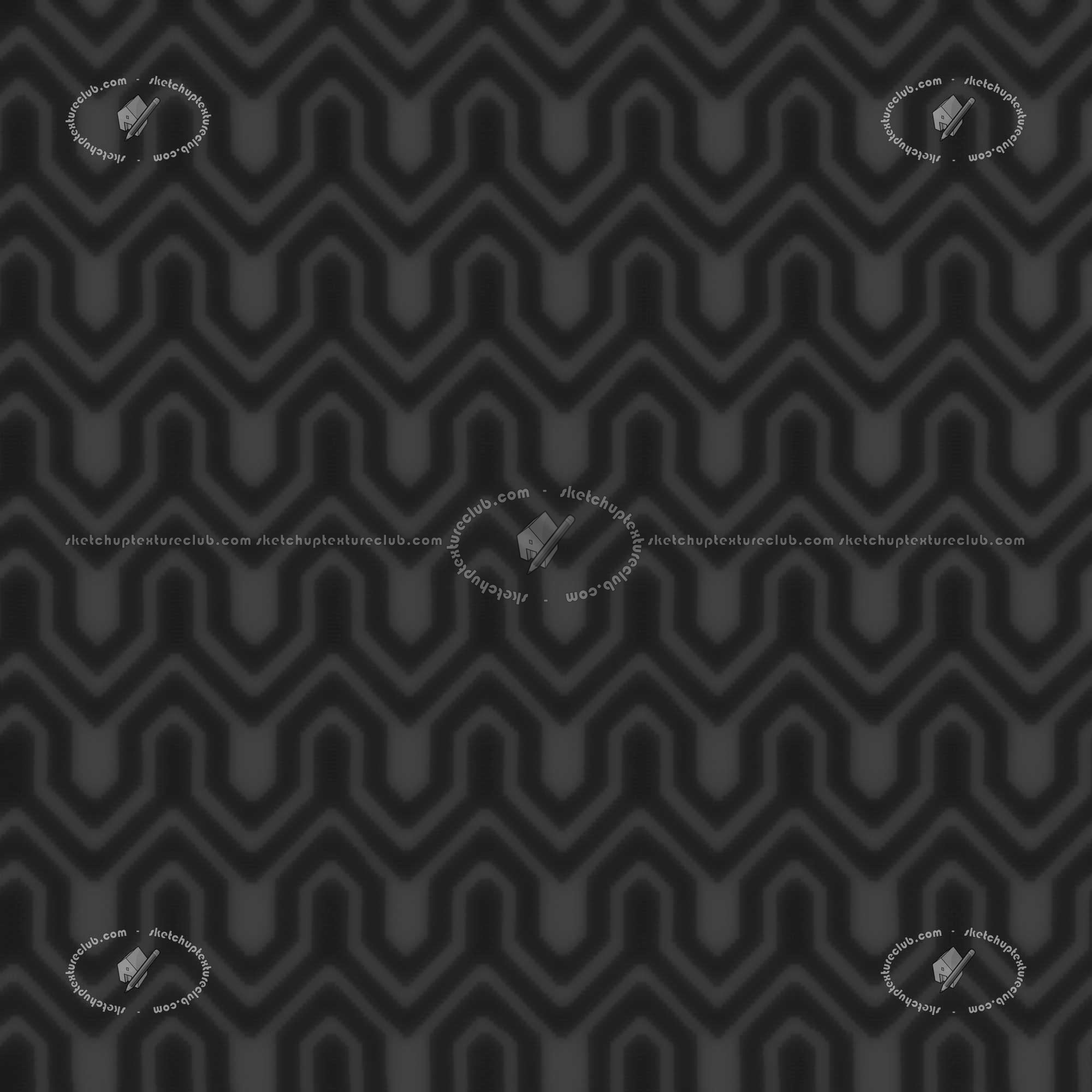 Textures   -   MATERIALS   -   FABRICS   -   Geometric patterns  - Blue covering fabric geometric jacquard texture seamless 20940 - Displacement
