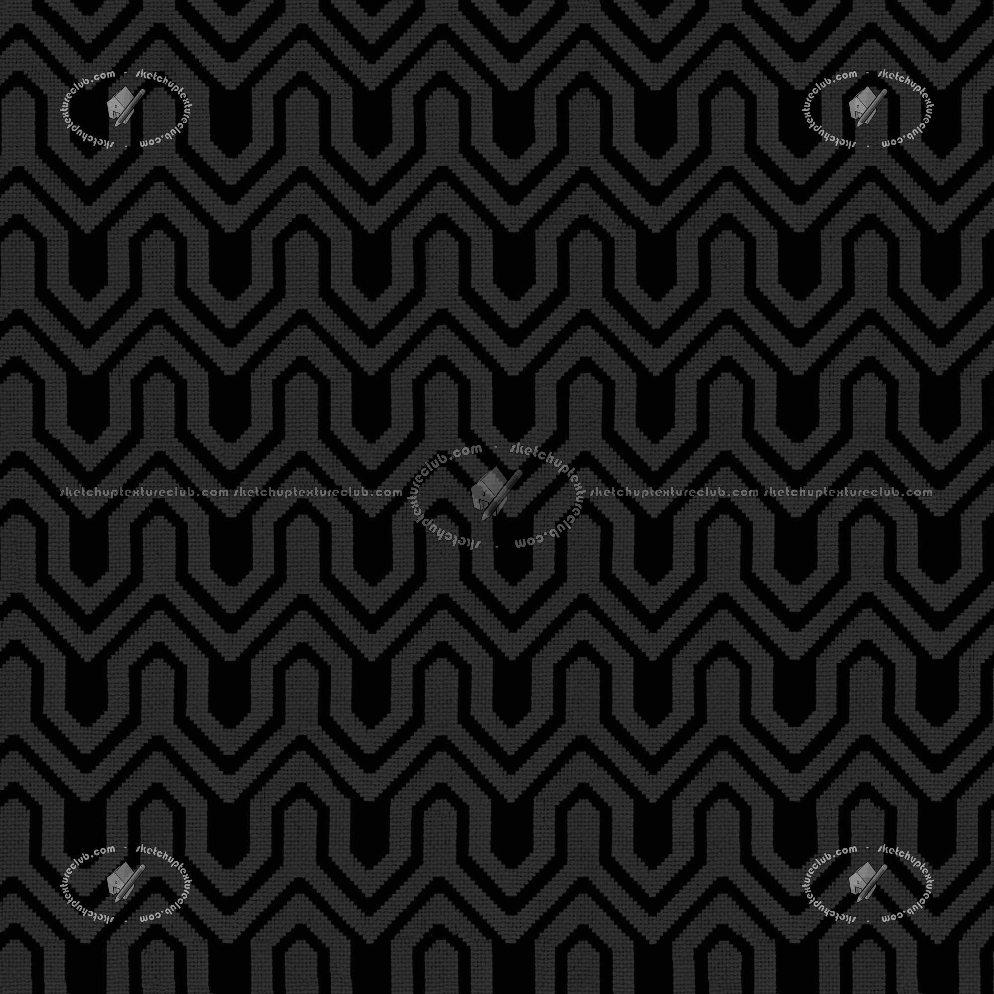 Textures   -   MATERIALS   -   FABRICS   -   Geometric patterns  - Blue covering fabric geometric jacquard texture seamless 20940 - Specular
