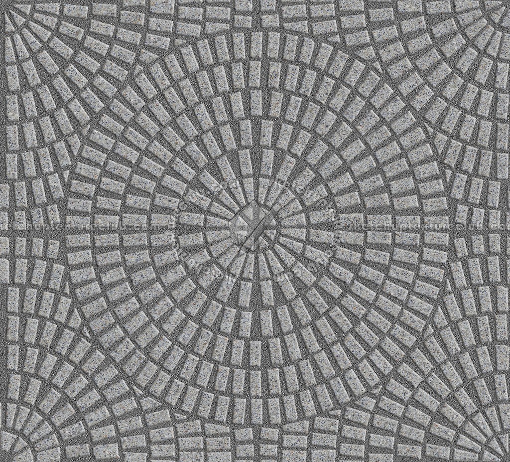 Textures - ARCHITECTURE - PAVING OUTDOOR - Pavers stone - Cobblestone - Cobblestone paving texture seamless 06409 (seamless)