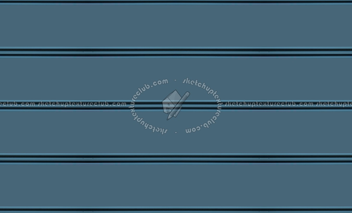 Textures - MATERIALS - METALS - Facades claddings - Light blue metal facade cladding texture seamless 10102 (seamless)