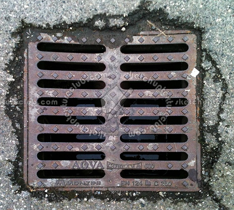 Textures   -   ARCHITECTURE   -   ROADS   -   Street elements  - Manhole texture 19692