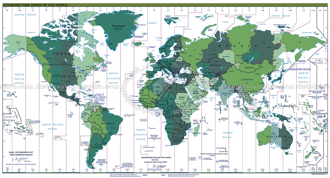 Textures   -   ARCHITECTURE   -   DECORATIVE PANELS   -   World maps   -   Various maps  - Mural map interior decoration 03164