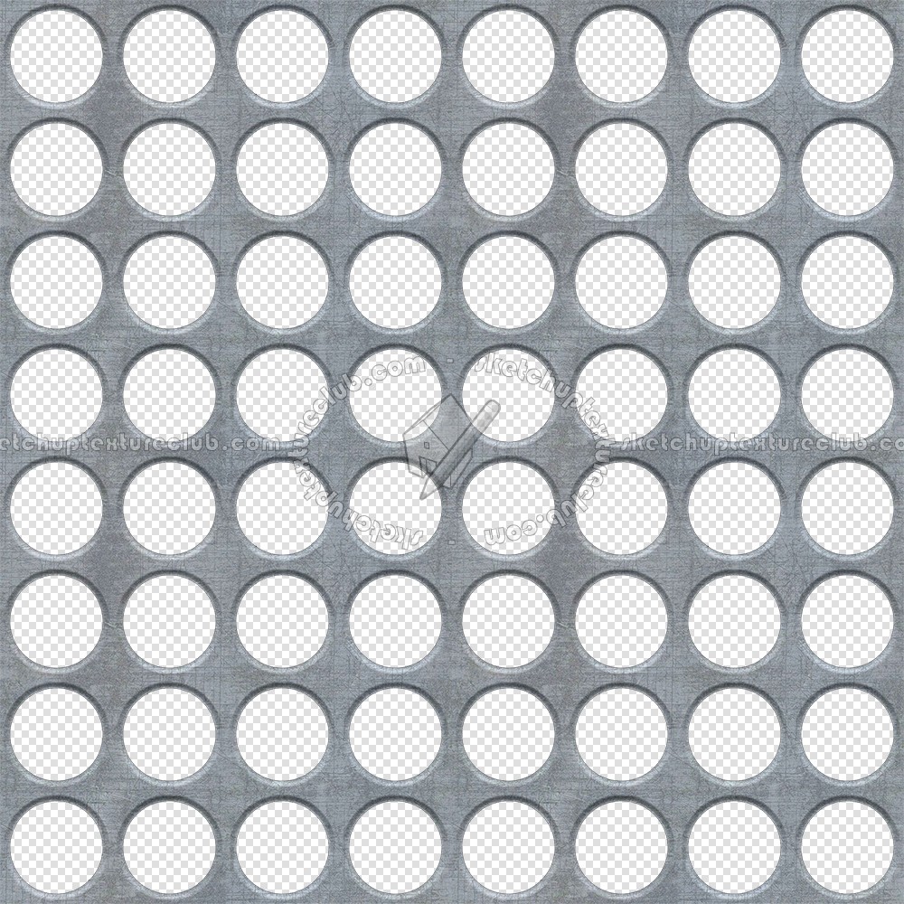 Textures   -   MATERIALS   -   METALS   -   Perforated  - Perforated metal texture seamless 10476 (seamless)