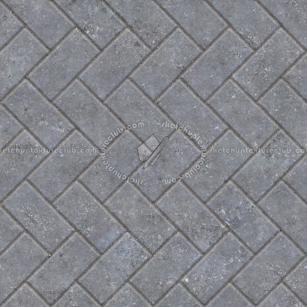 Textures - ARCHITECTURE - PAVING OUTDOOR - Pavers stone - Herringbone - Stone paving outdoor herringbone texture seamless 06511 (seamless)