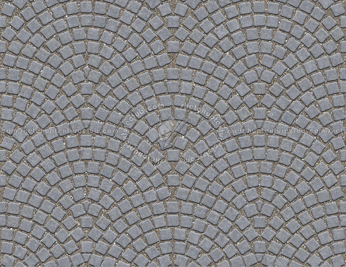 Textures - ARCHITECTURE - ROADS - Paving streets - Cobblestone - Street paving cobblestone texture seamless 07336 (seamless)