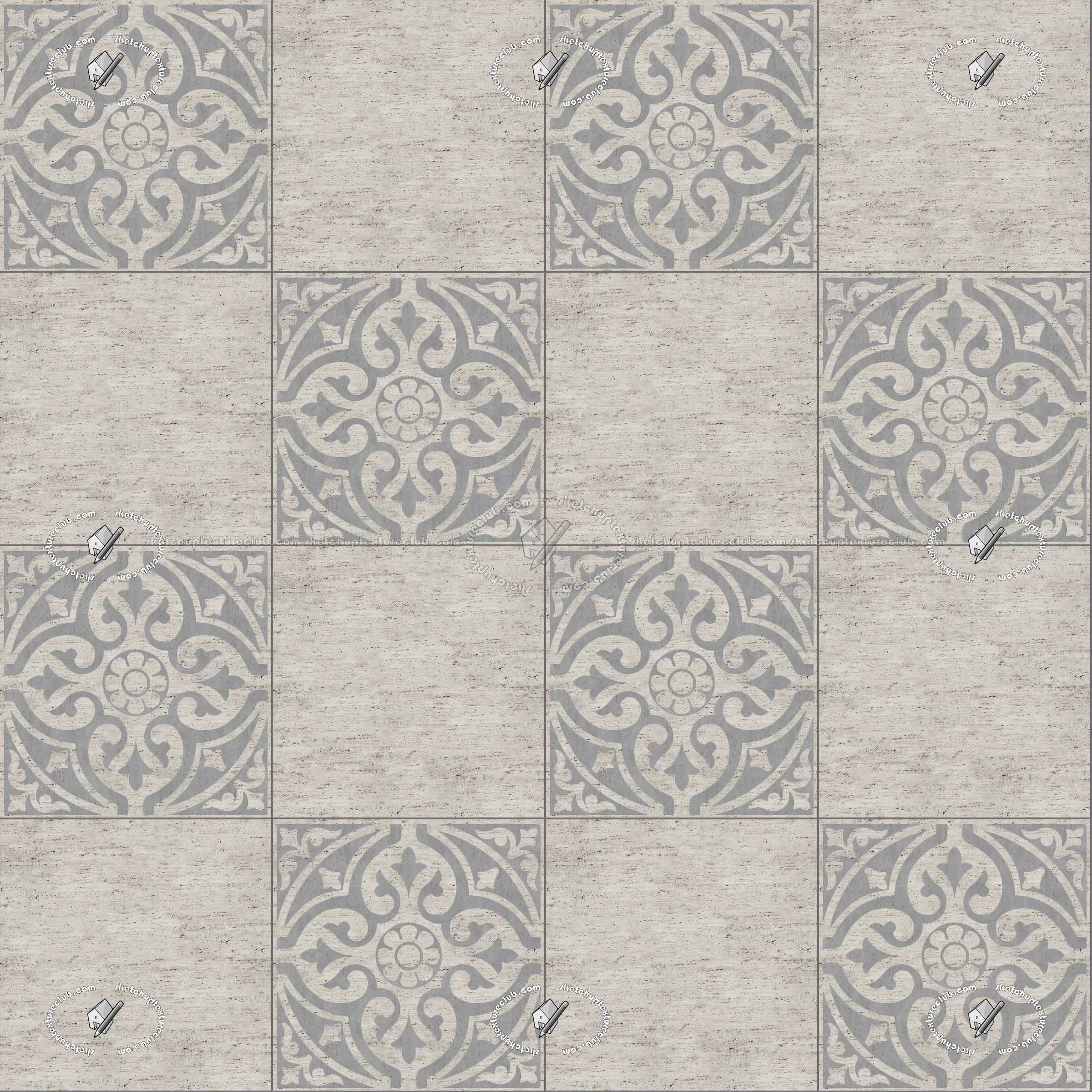 Textures   -   ARCHITECTURE   -   TILES INTERIOR   -   Marble tiles   -   Marble geometric patterns  - Travertine floor tile texture seamless 2 21121 (seamless)