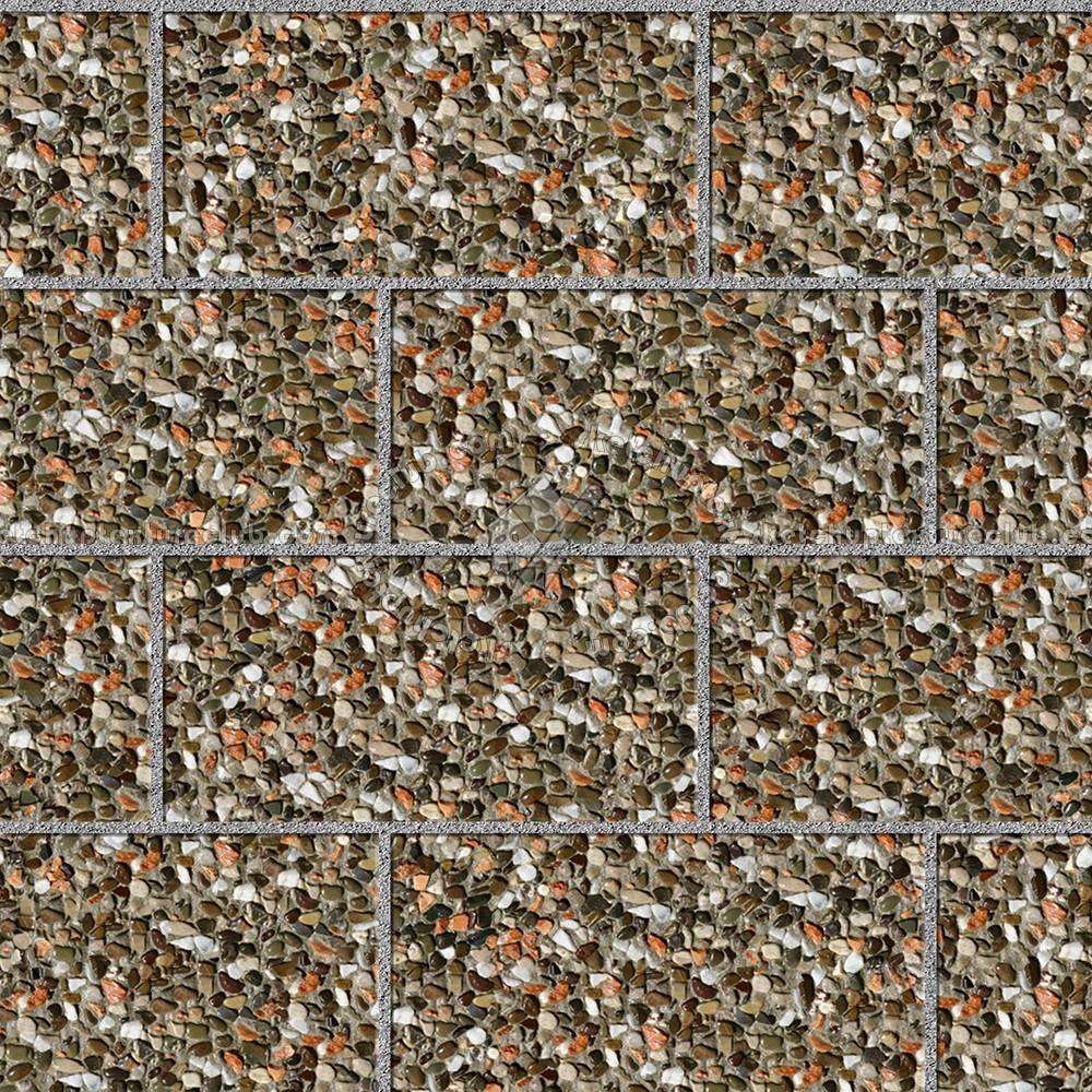 Textures   -   ARCHITECTURE   -   PAVING OUTDOOR   -   Washed gravel  - Washed gravel paving outdoor texture seamless 17854 (seamless)