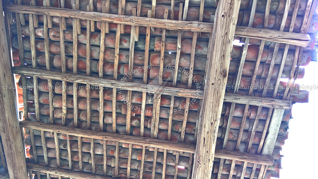 Textures   -   ARCHITECTURE   -   ROOFINGS   -   Inside roofings  - Wood inside roofing damaged texture 17459