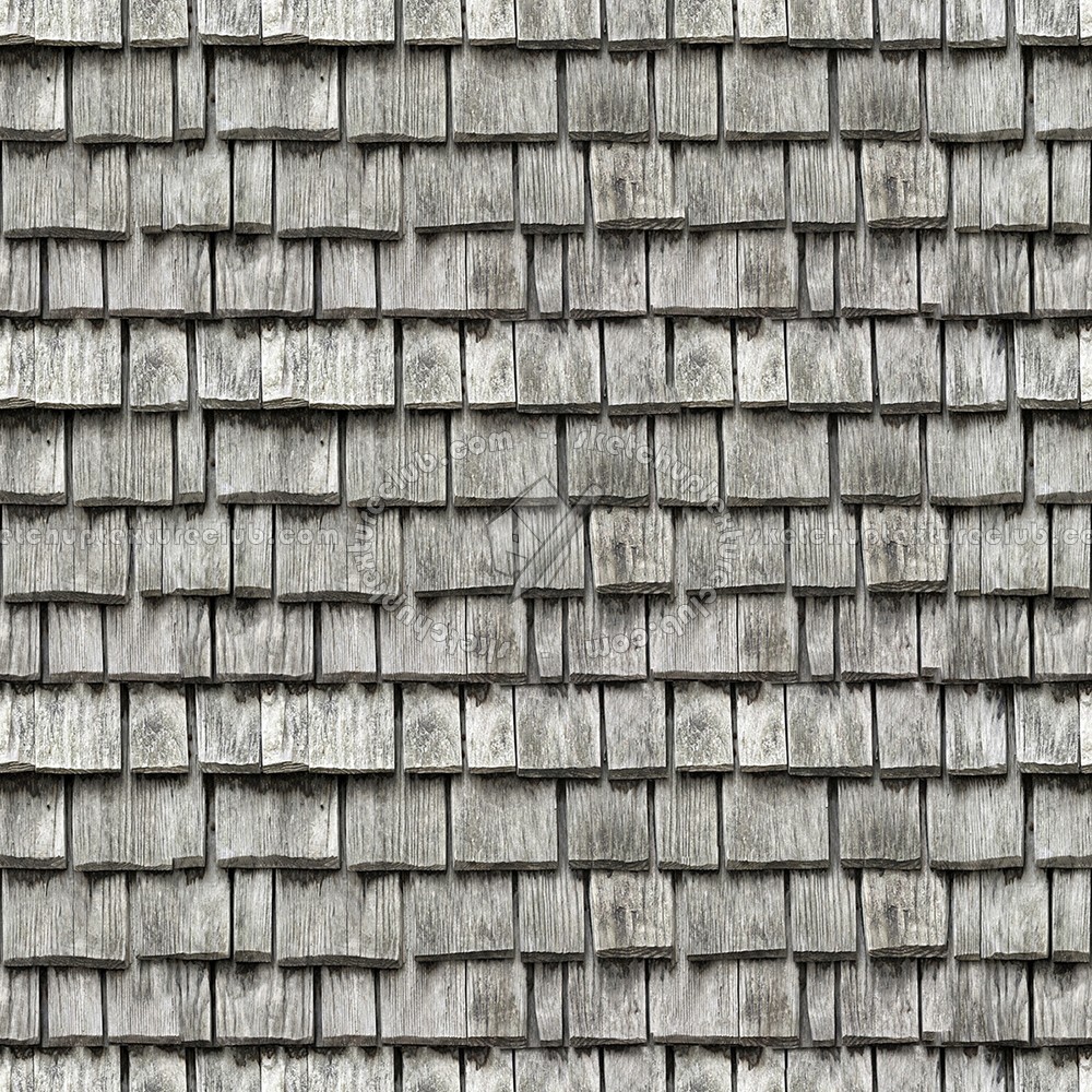 Textures   -   ARCHITECTURE   -   ROOFINGS   -   Shingles wood  - Wood shingle roof texture seamless 03781 (seamless)