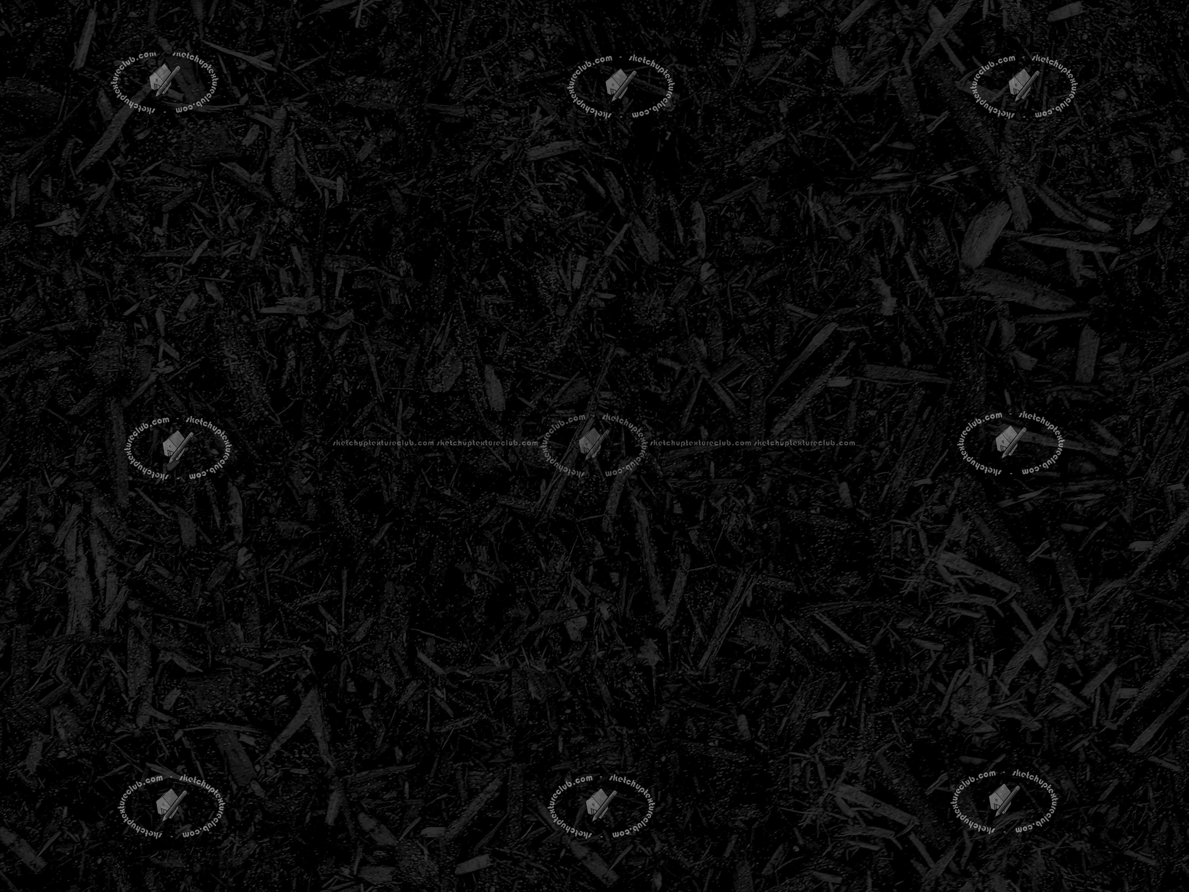 Textures   -   ARCHITECTURE   -   WOOD   -   Wood Chips - Mulch  - Black mulch texture seamless 21065 - Specular