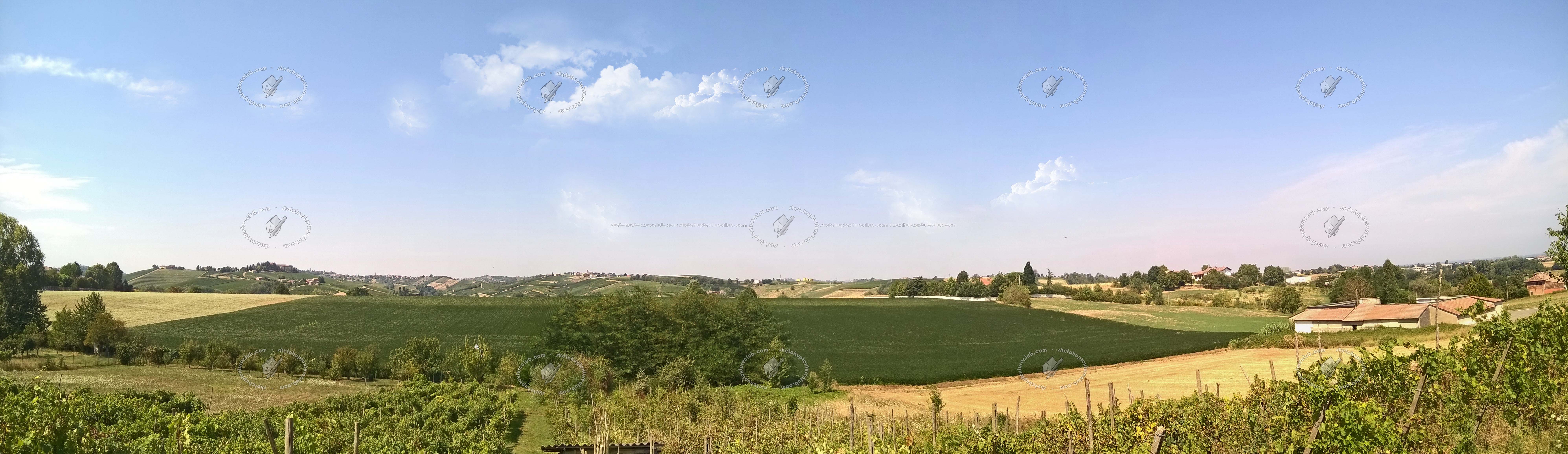 Textures - BACKGROUNDS & LANDSCAPES - NATURE - Countrysides & Hills - Italy countrysides landscape texture 17498
