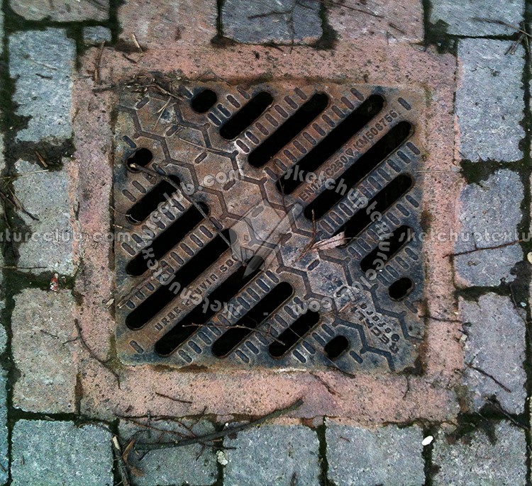 Textures   -   ARCHITECTURE   -   ROADS   -   Street elements  - Manhole texture 19693