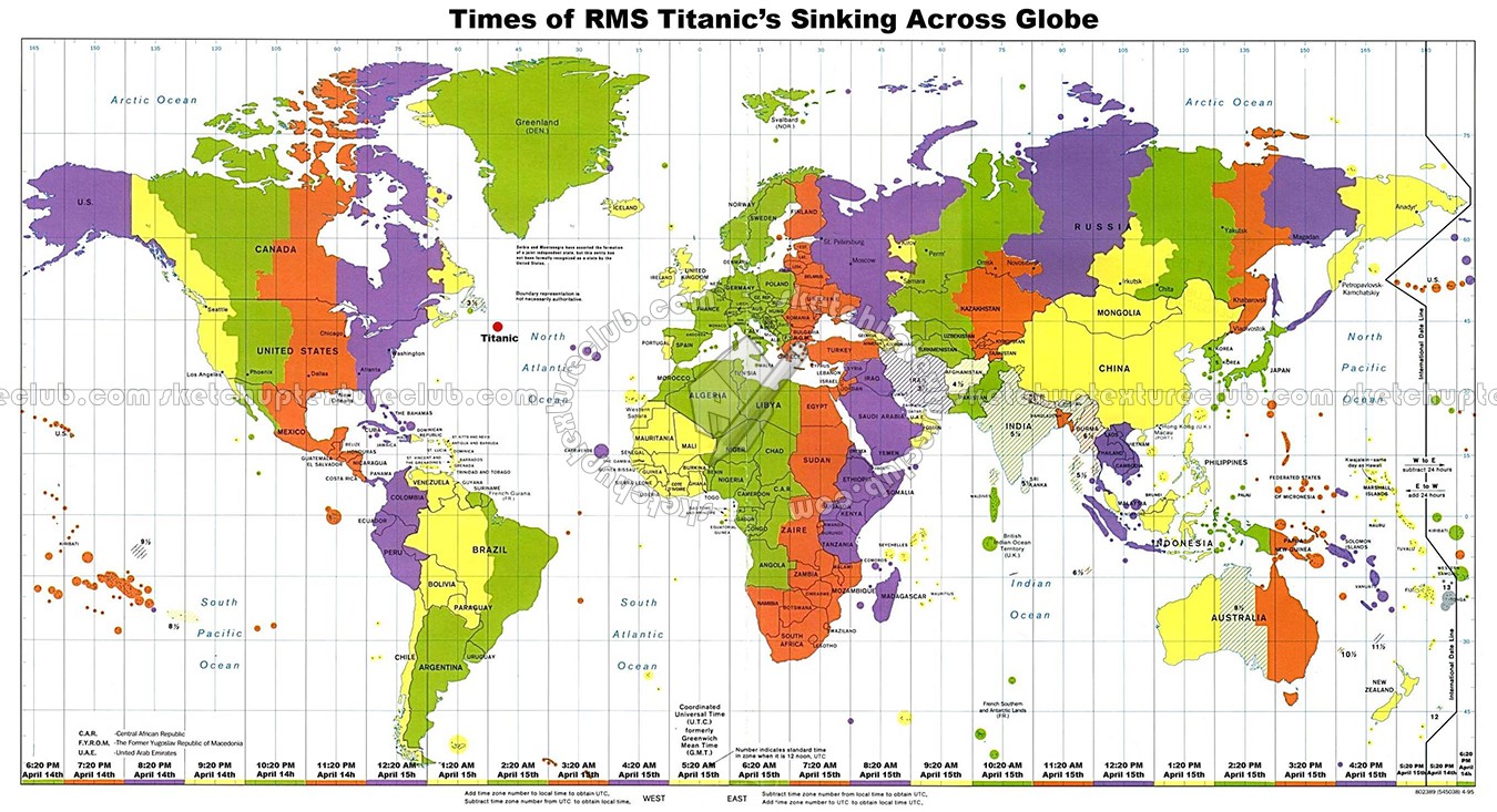 Textures   -   ARCHITECTURE   -   DECORATIVE PANELS   -   World maps   -   Various maps  - Mural map interior decoration 03165