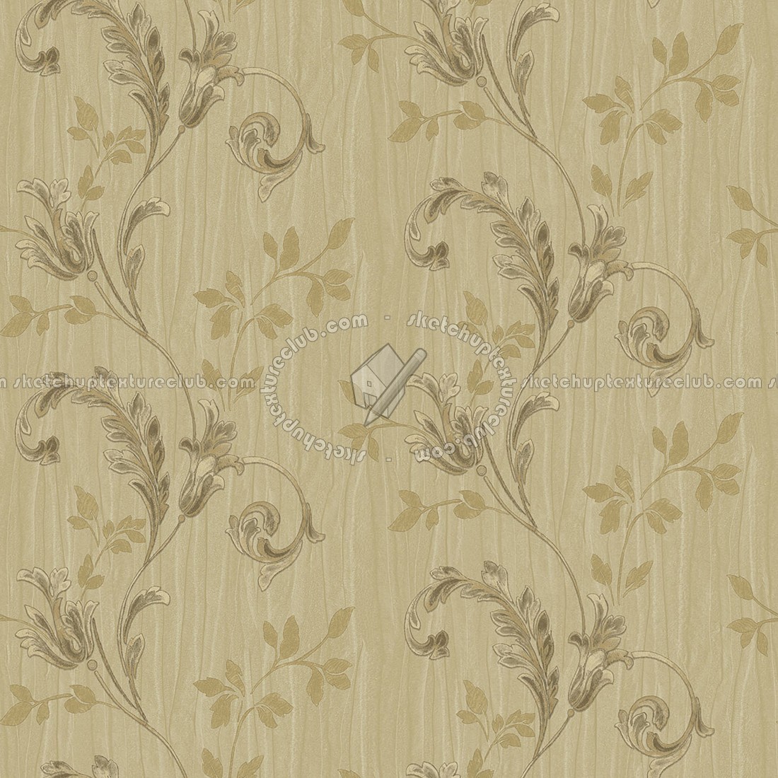 Textures   -   MATERIALS   -   WALLPAPER   -   Parato Italy   -   Dhea  - Ramage floral wallpaper dhea by parato texture seamless 11286 (seamless)