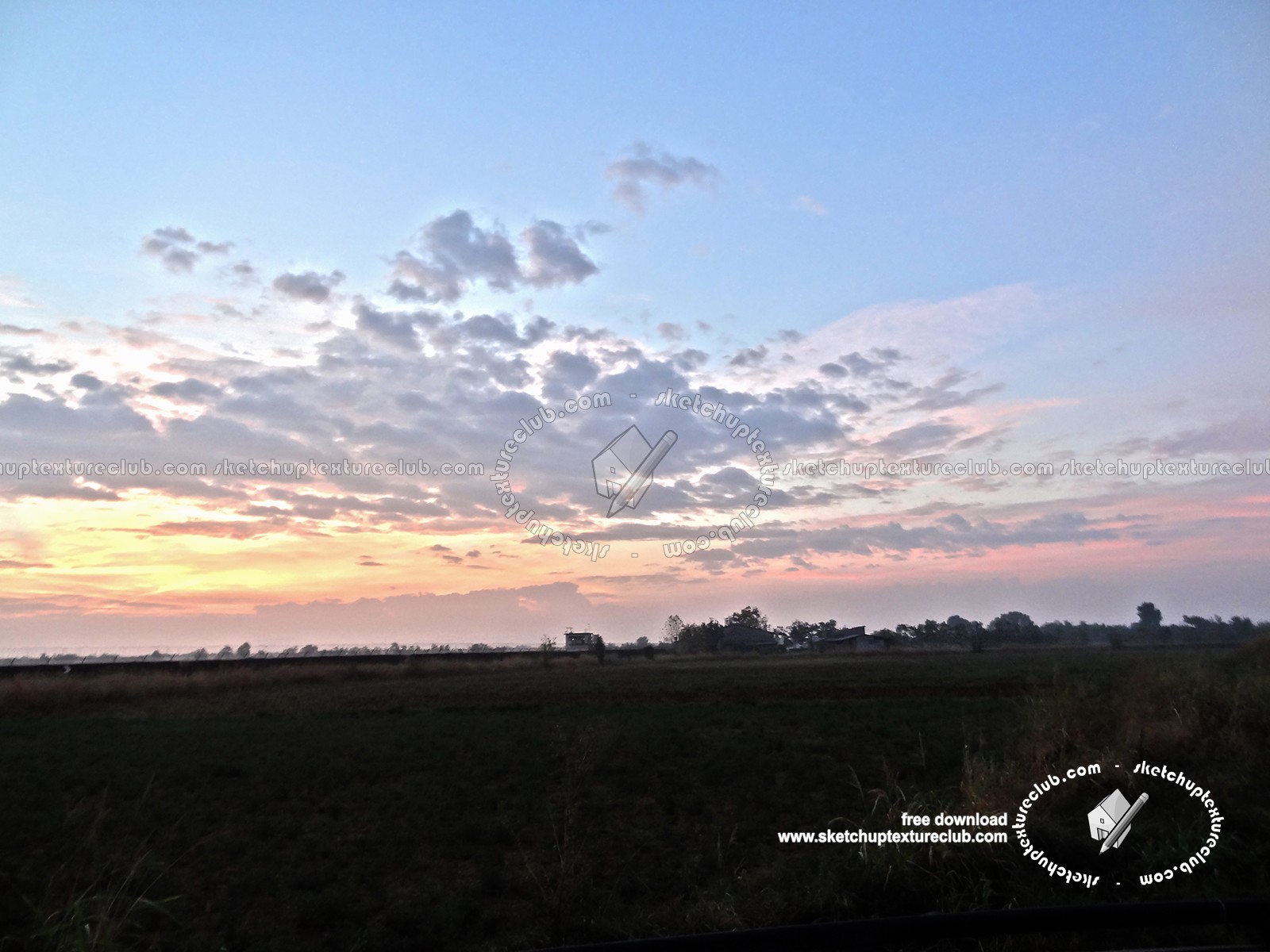 Textures   -   BACKGROUNDS &amp; LANDSCAPES   -   SUNRISES &amp; SUNSETS  - Sunrise background in the countryside 17696