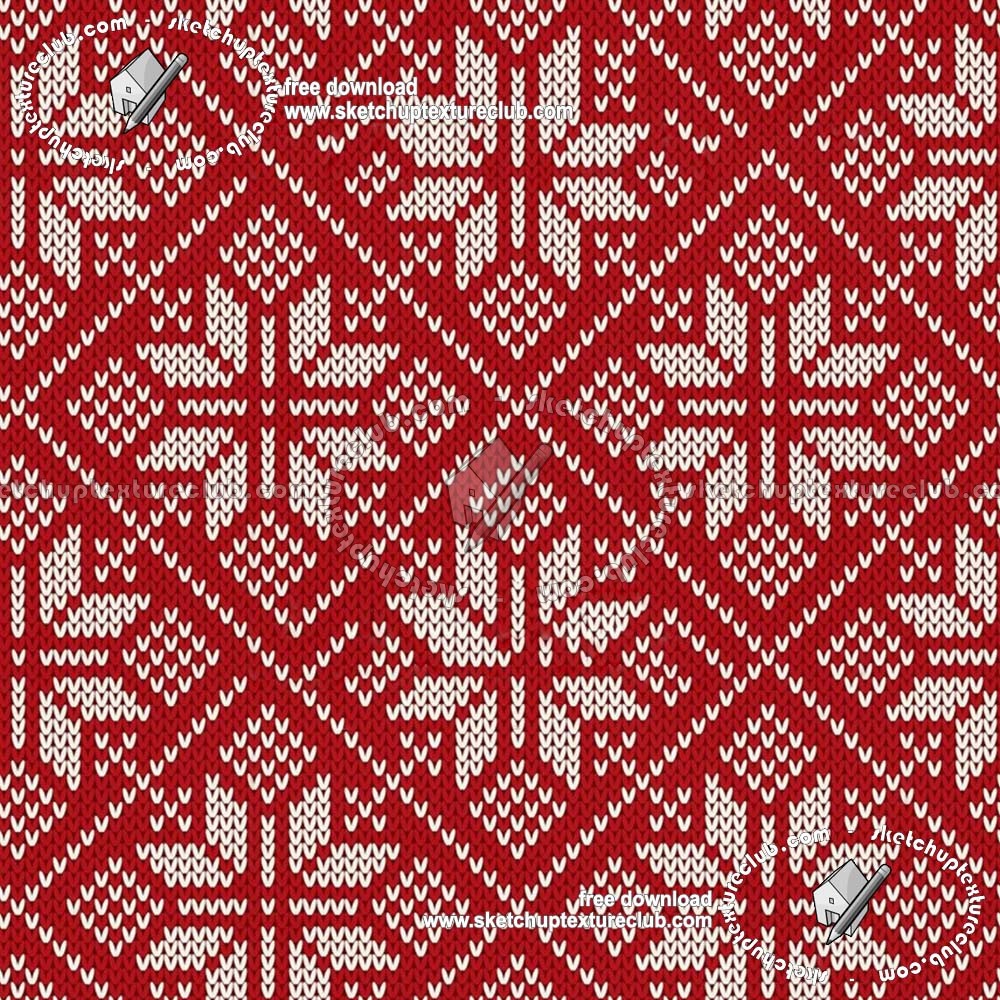 Textures - MATERIALS - FABRICS - Jersey - Wool jacquard knitwear texture seamless 19434 (seamless)