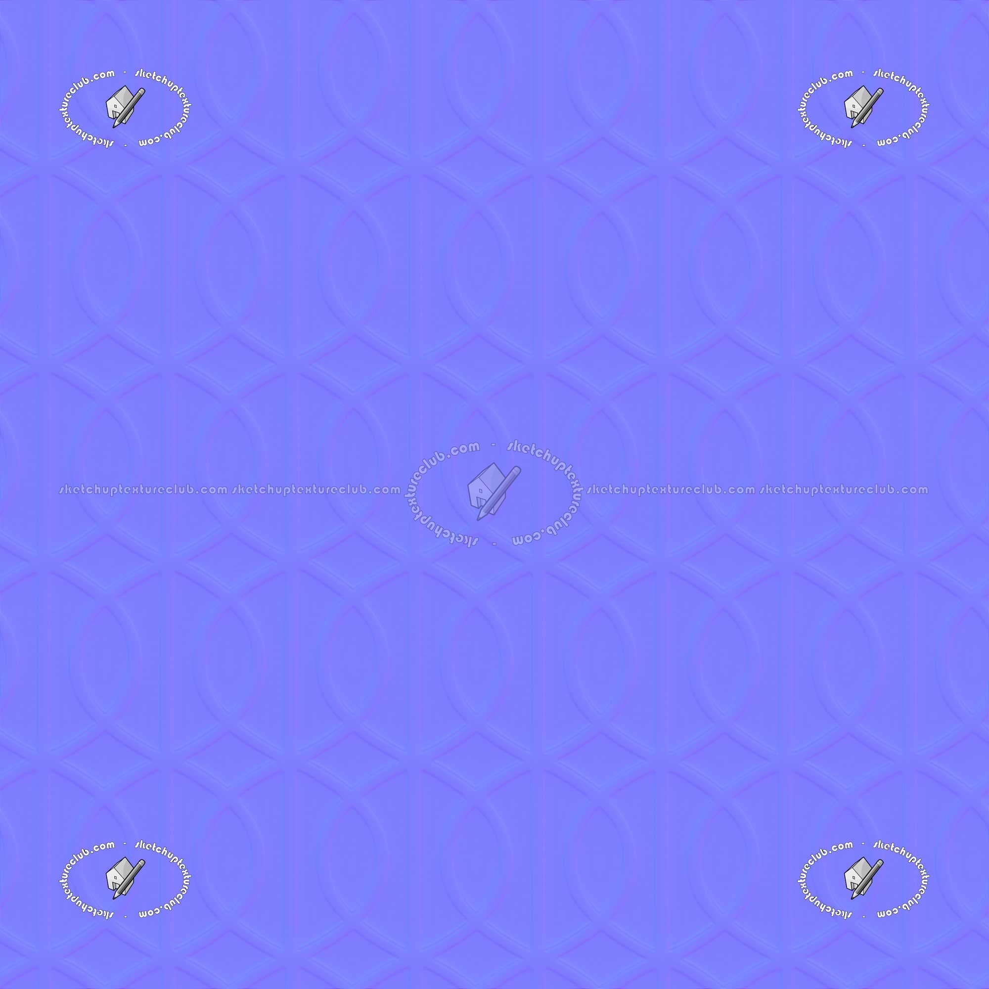 Textures   -   MATERIALS   -   FABRICS   -   Geometric patterns  - Blue covering fabric geometric printed texture seamless 20942 - Normal