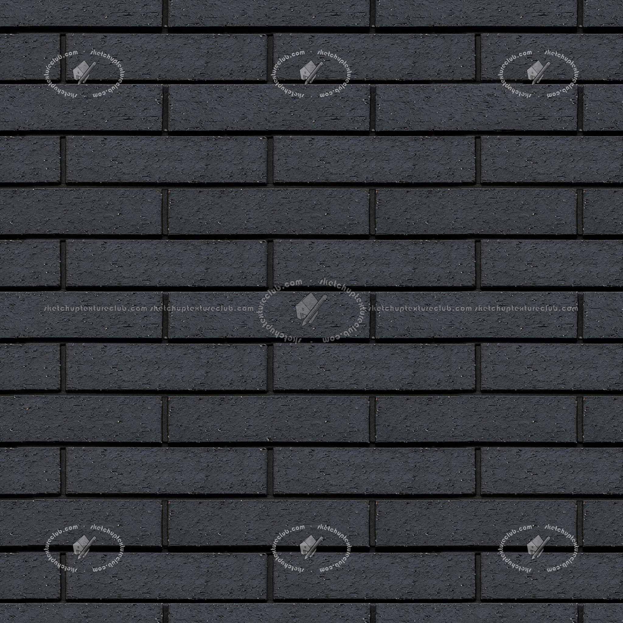 Textures   -   ARCHITECTURE   -   WALLS TILE OUTSIDE  - Dark clay tile wall cladding texture seamless 21293 (seamless)