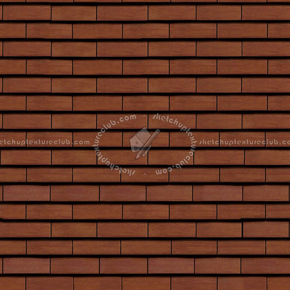 Textures - ARCHITECTURE - ROOFINGS - Flat roofs - Elysee flat clay roof tiles texture seamless 03524 (seamless)