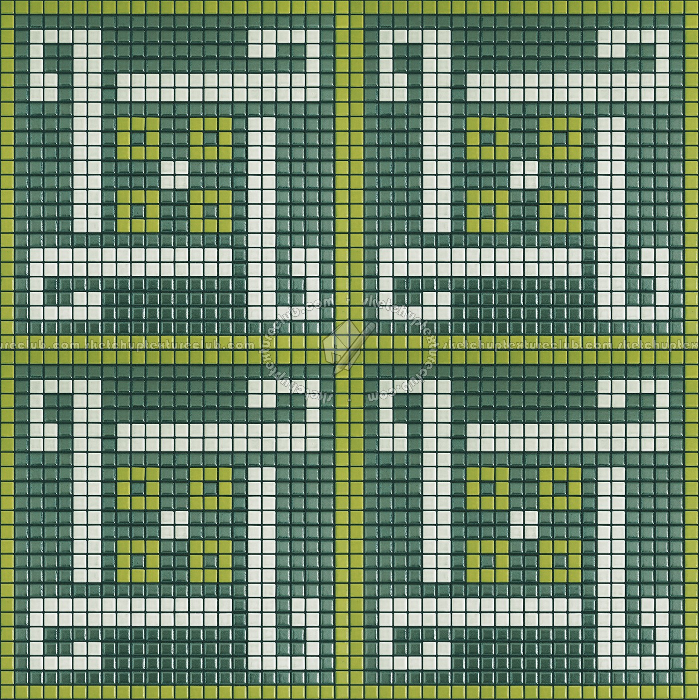 Textures   -   ARCHITECTURE   -   TILES INTERIOR   -   Mosaico   -   Classic format   -   Patterned  - Mosaico patterned tiles texture seamless 15031 (seamless)