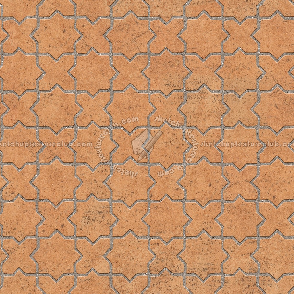 Textures   -   ARCHITECTURE   -   PAVING OUTDOOR   -   Terracotta   -   Blocks mixed  - Paving cotto mixed size texture seamless 06572 (seamless)