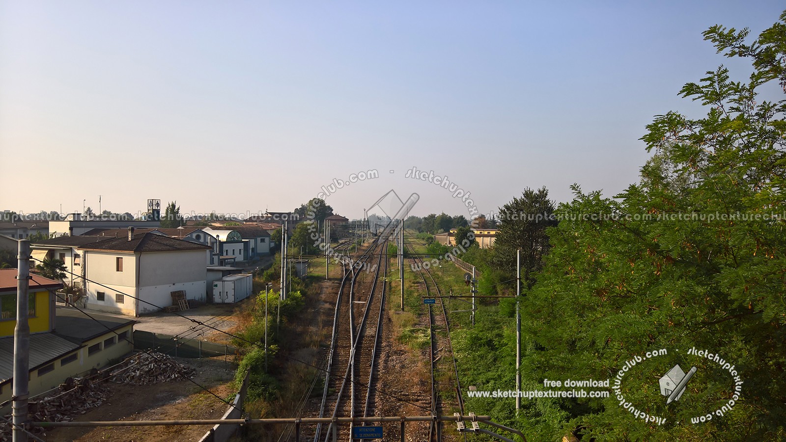 Textures   -   BACKGROUNDS &amp; LANDSCAPES   -   RAILROADS  - Railroad background 17751