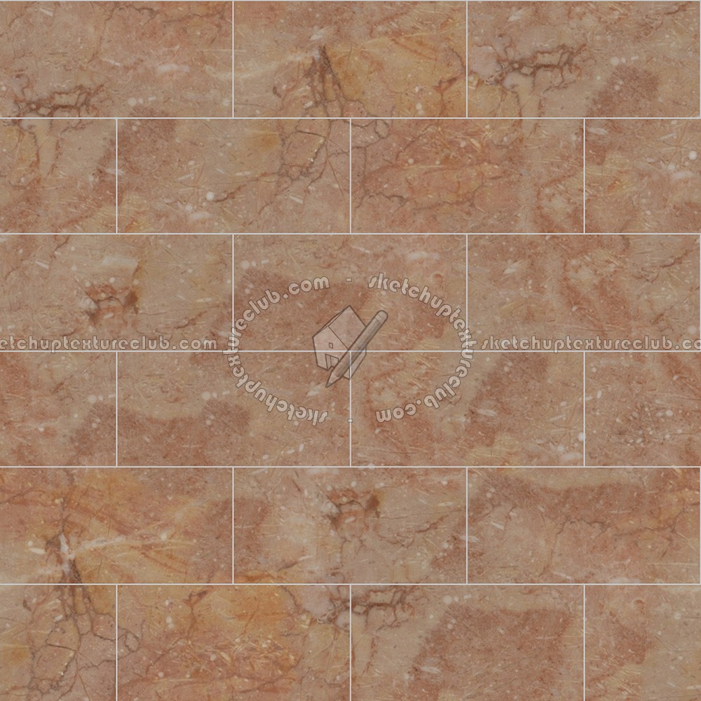 Textures - ARCHITECTURE - TILES INTERIOR - Marble tiles - Pink - Breccia venice pink floor marble tile texture seamless 14510 (seamless)