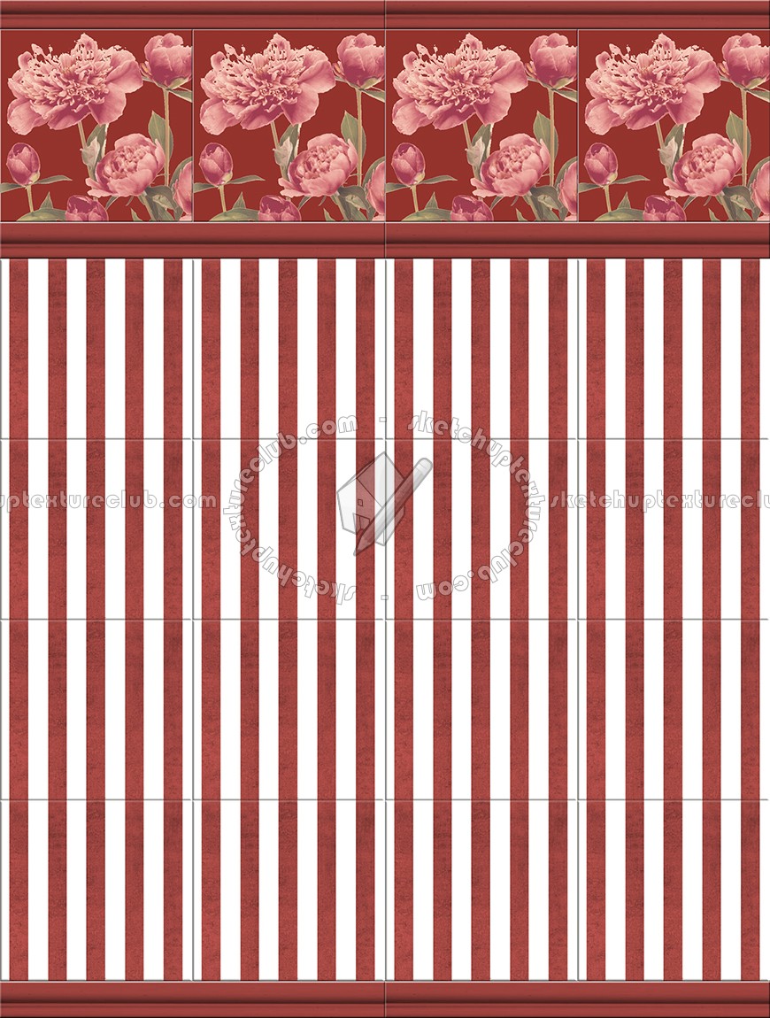 Textures - ARCHITECTURE - TILES INTERIOR - Ornate tiles - Country style - Country style tiles texture seamless 17267 (seamless)