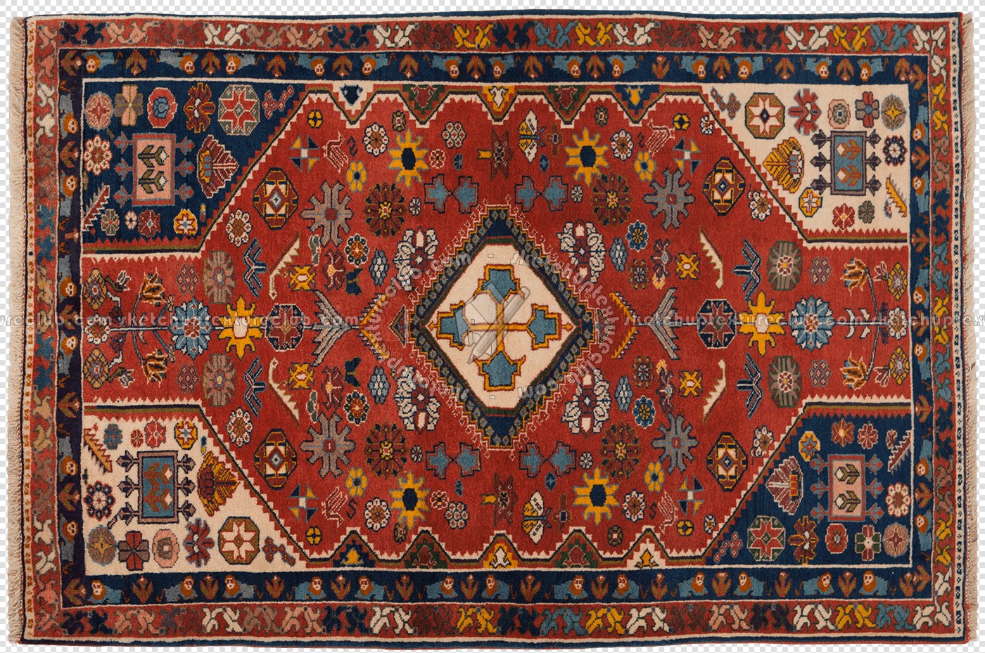Textures   -   MATERIALS   -   RUGS   -   Persian &amp; Oriental rugs  - Cut out persian rug texture 20121