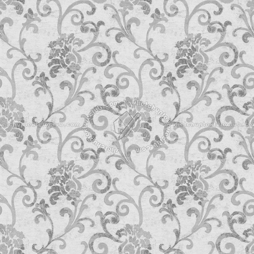 Textures   -   MATERIALS   -   WALLPAPER   -   Parato Italy   -   Creativa  - Flower english wallpaper creativa by parato texture seamless 11271 - Bump