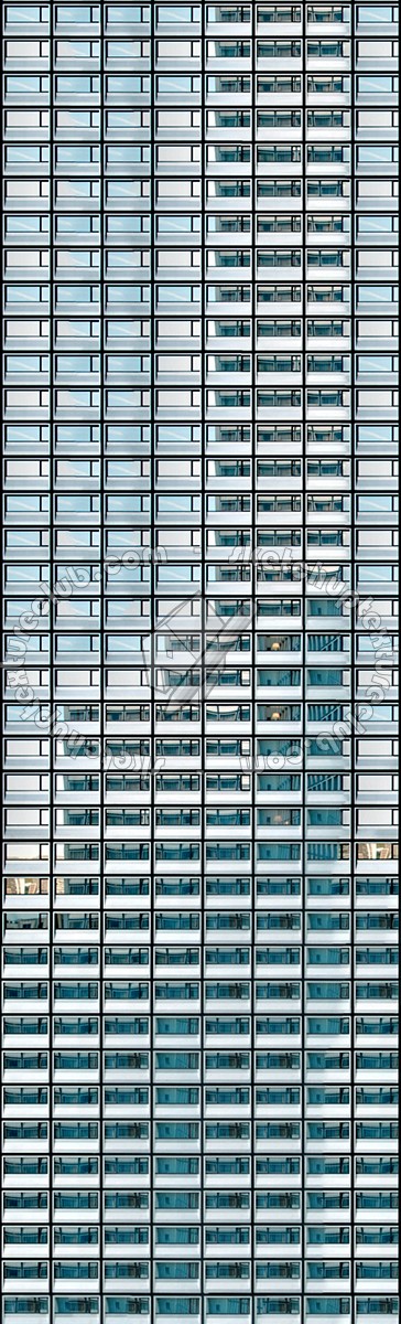 Textures - ARCHITECTURE - BUILDINGS - Skycrapers - Glass building skyscraper texture seamless 00951 (seamless)