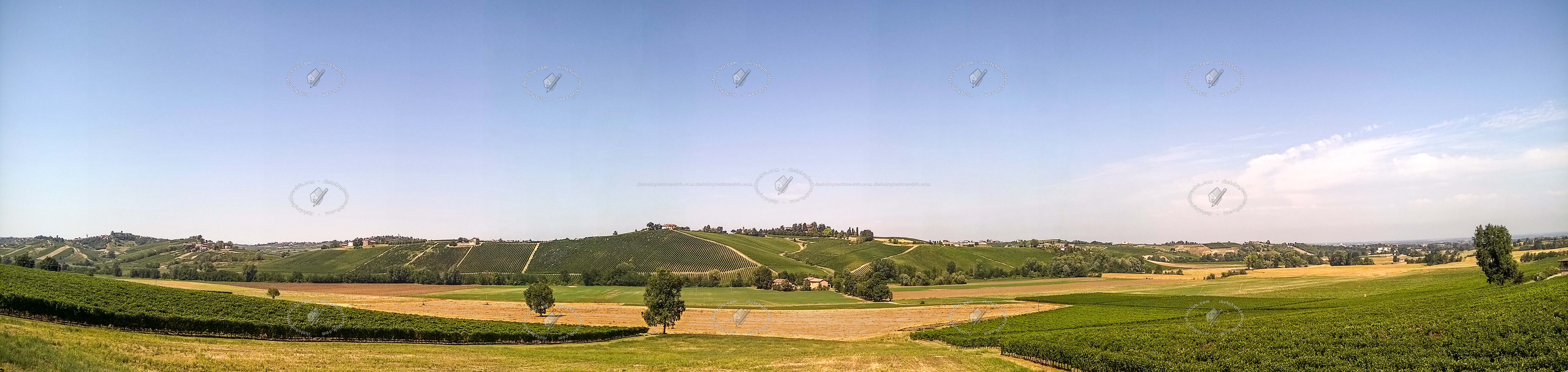 Textures - BACKGROUNDS & LANDSCAPES - NATURE - Countrysides & Hills - Italy countrysides landscape texture 17500