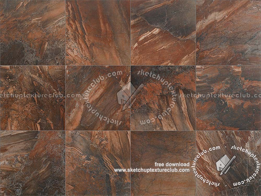 Textures   -   ARCHITECTURE   -   TILES INTERIOR   -   Marble tiles   -   coordinated themes  - Marble copper cm 60x60 texture seamles 18123