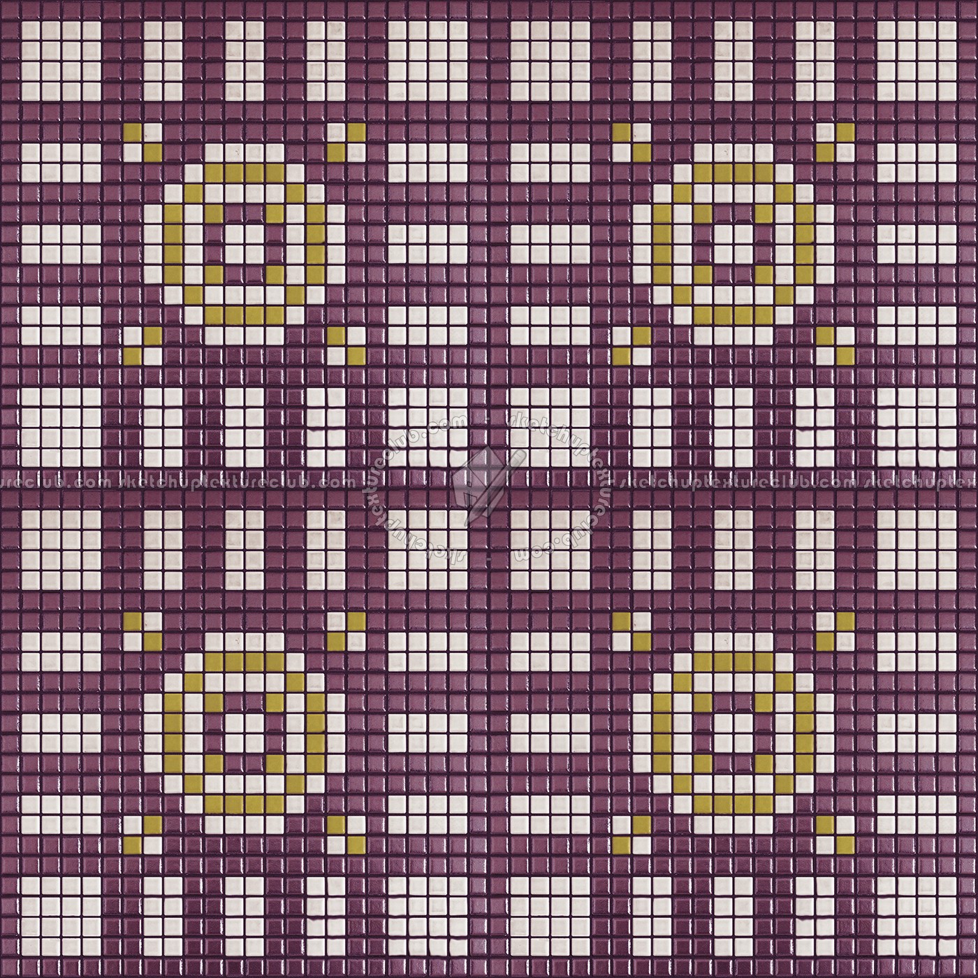 Textures   -   ARCHITECTURE   -   TILES INTERIOR   -   Mosaico   -   Classic format   -   Patterned  - Mosaico patterned tiles texture seamless 15032 (seamless)