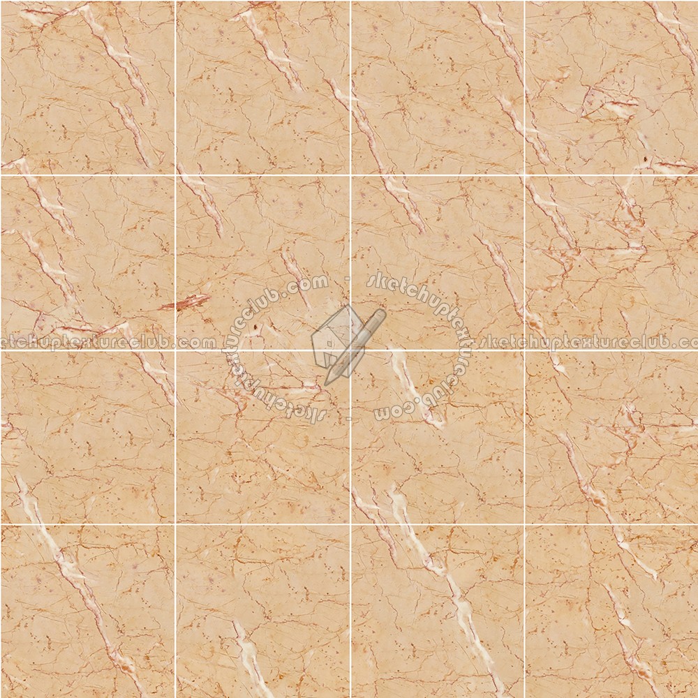 Textures   -   ARCHITECTURE   -   TILES INTERIOR   -   Marble tiles   -   Cream  - Alpinia marble tile texture seamless 14257 (seamless)