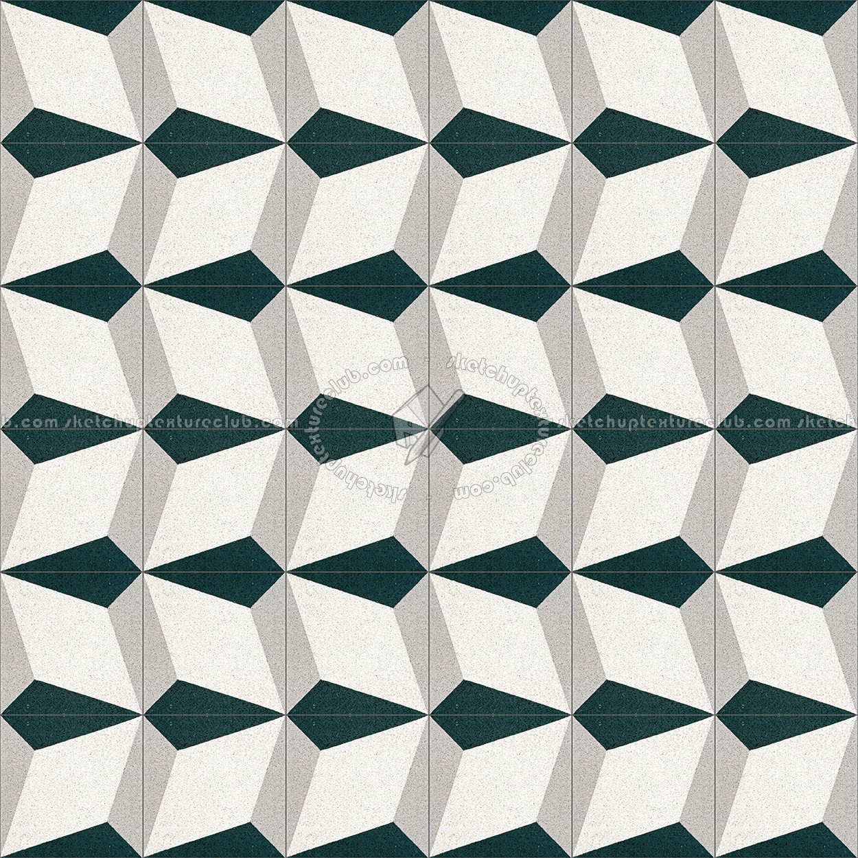 Textures   -   ARCHITECTURE   -   TILES INTERIOR   -   Cement - Encaustic   -   Cement  - Cement concrete tile texture seamless 13323 (seamless)