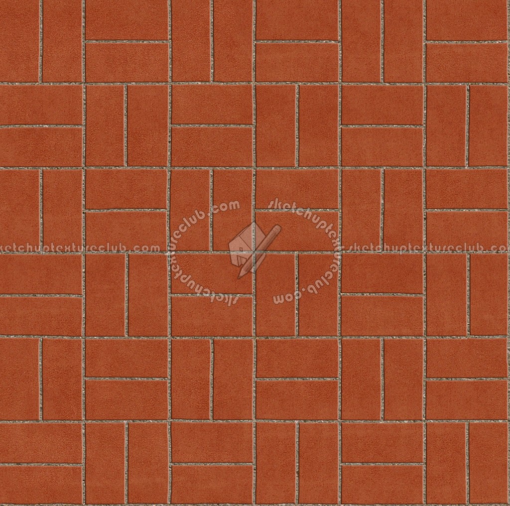 Textures - ARCHITECTURE - PAVING OUTDOOR - Terracotta - Blocks regular - Cotto paving outdoor regular blocks texture seamless 06645 (seamless)