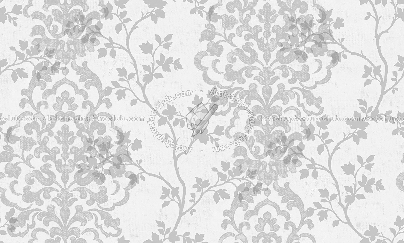 Textures   -   MATERIALS   -   WALLPAPER   -   Parato Italy   -   Creativa  - English damask wallpaper creativa by parato texture seamless 11272 - Bump