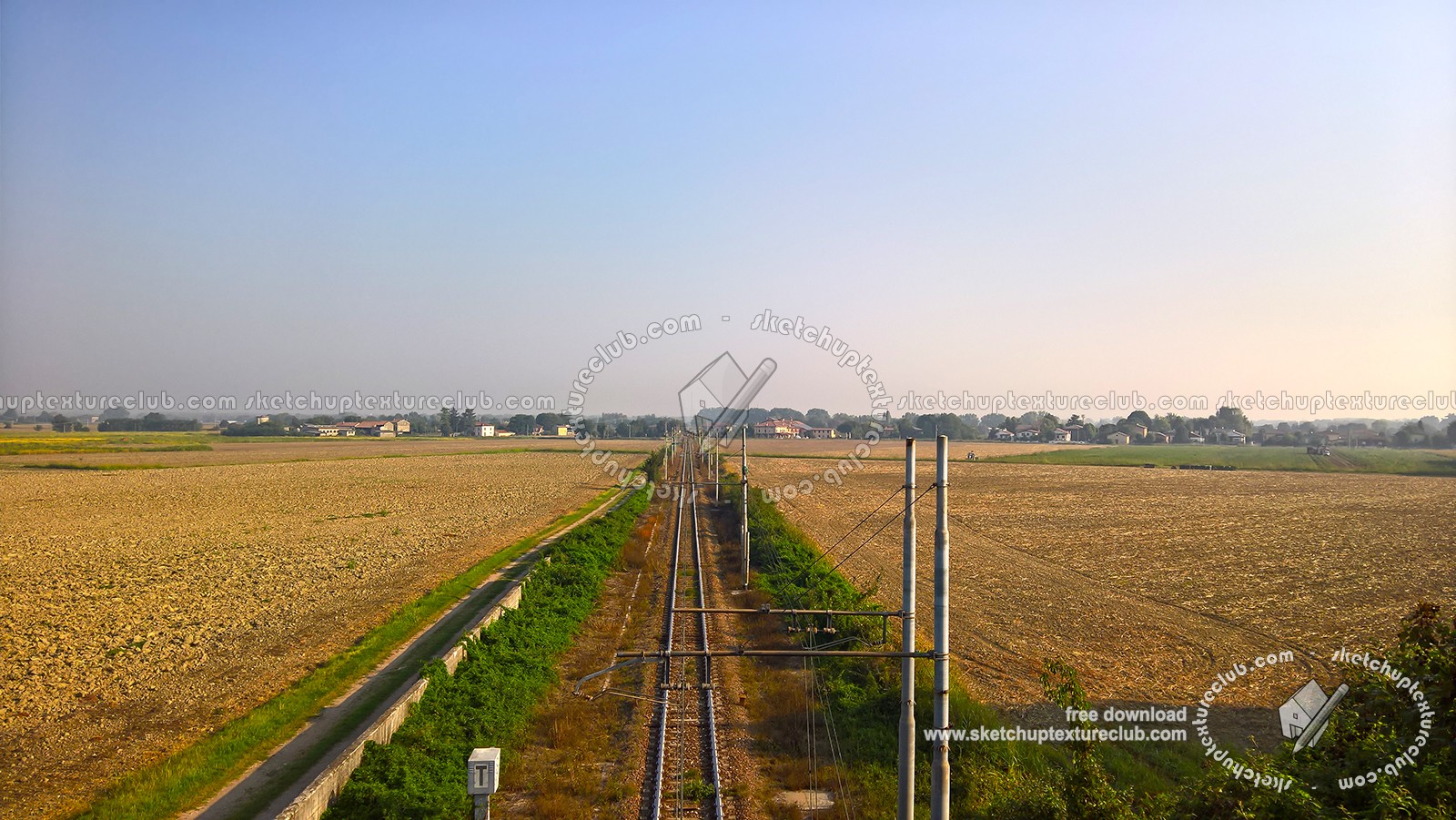 Textures   -   BACKGROUNDS &amp; LANDSCAPES   -   RAILROADS  - Railroad background 17753