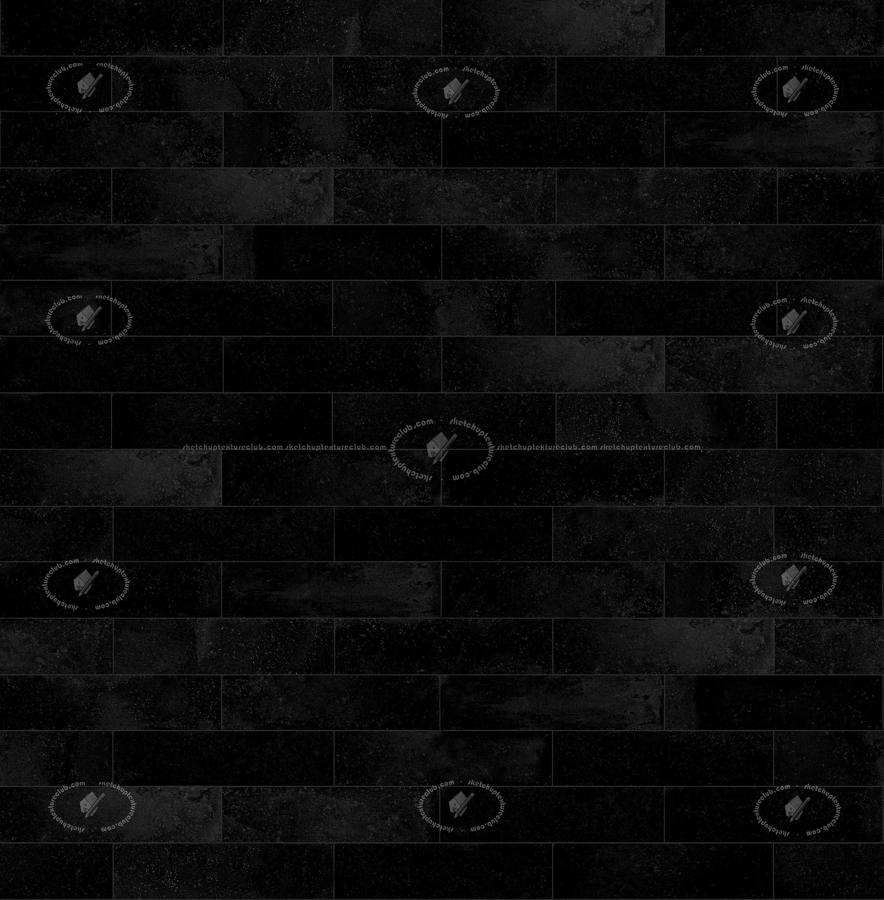 Textures   -   ARCHITECTURE   -   WALLS TILE OUTSIDE  - Wall cladding clay tiles texture seamless 21295 - Specular