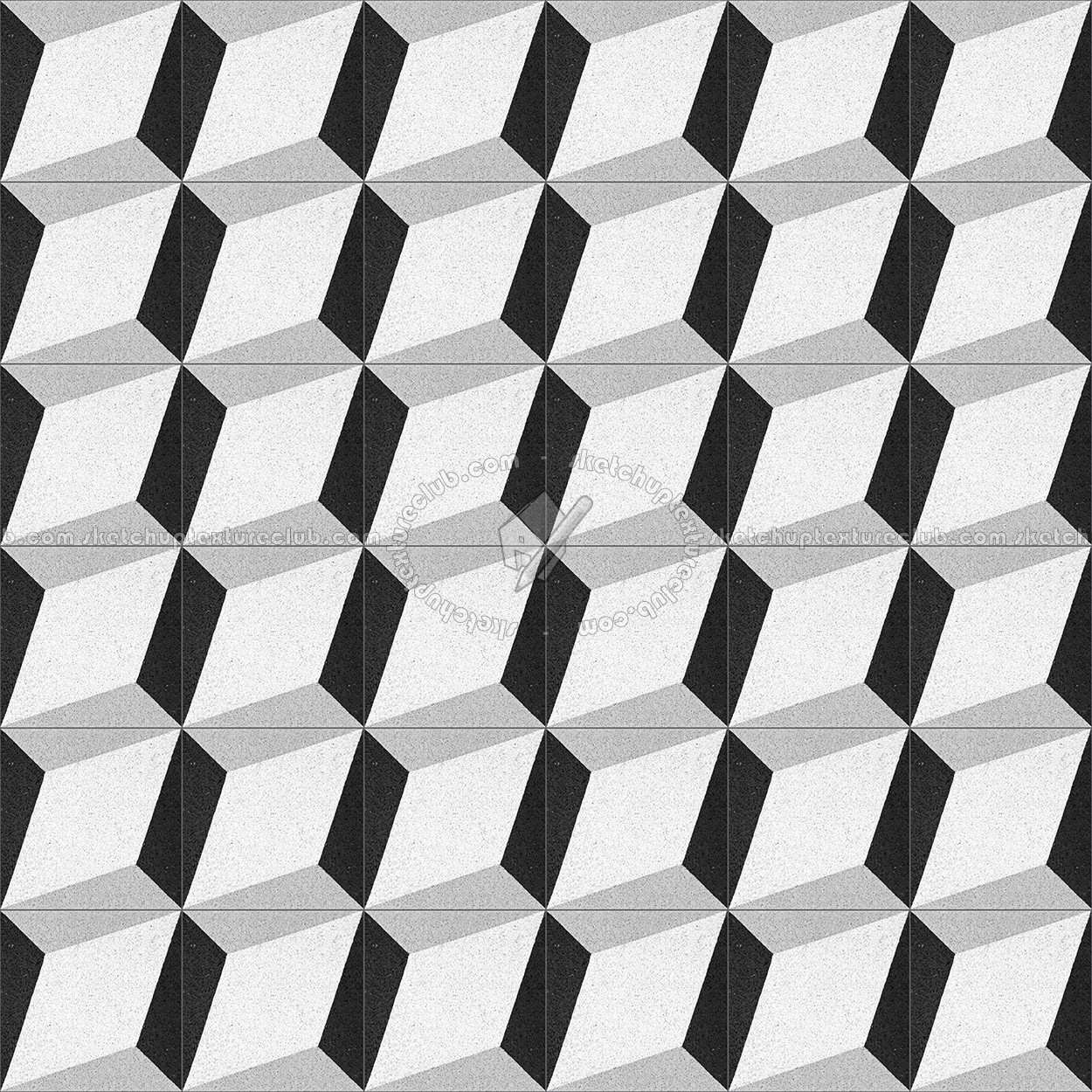 Textures   -   ARCHITECTURE   -   TILES INTERIOR   -   Cement - Encaustic   -   Cement  - Cement concrete tile texture seamless 13324 (seamless)