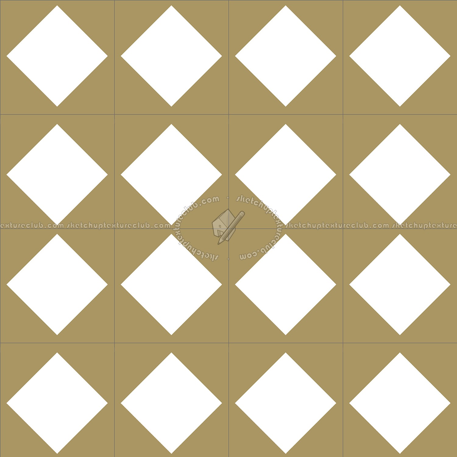 Textures   -   ARCHITECTURE   -   TILES INTERIOR   -   Cement - Encaustic   -   Checkerboard  - Checkerboard cement floor tile texture seamless 13407 (seamless)